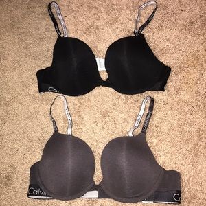 2 Calvin Klein Bras NEVER WORN